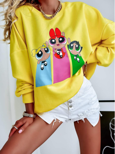 Bluza atomówki żółta
