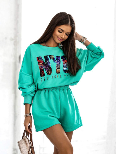Bluza New York seledyn